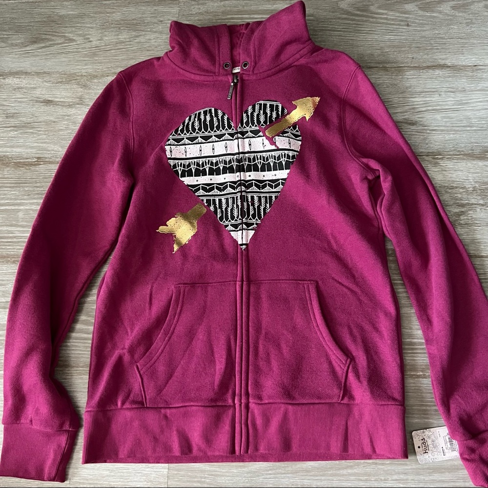 New Kids Mudd Zip Up Sweatshirt Size 16
